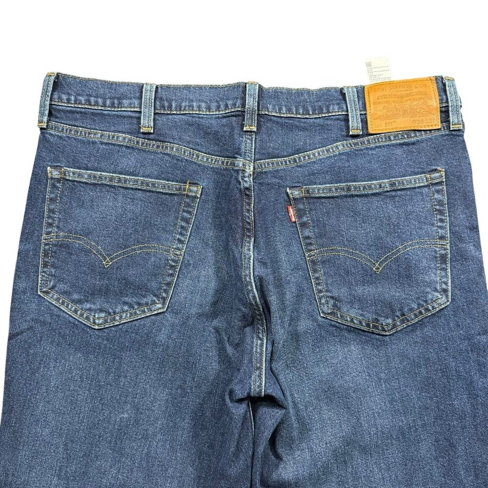 Levi’s Lot 511 Mens 38x30 Big E Premium Stretch Denim Jeans Regular Straight - Picture 5 of 9